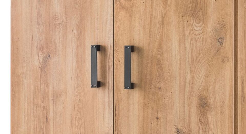 Drehtüren-Kleiderschrank Nolan