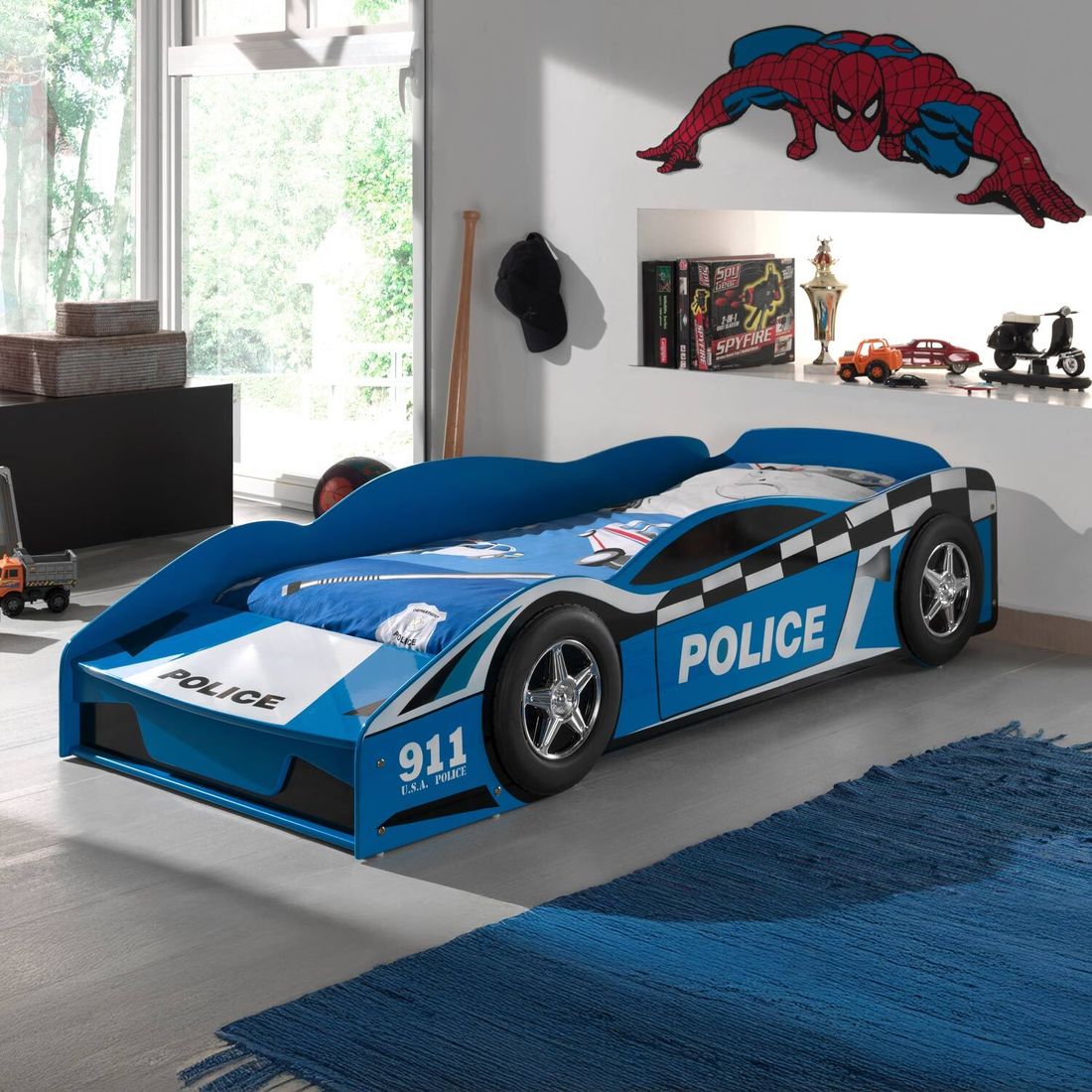 Autobett Blue Light mit Lattenrost 70x140cm