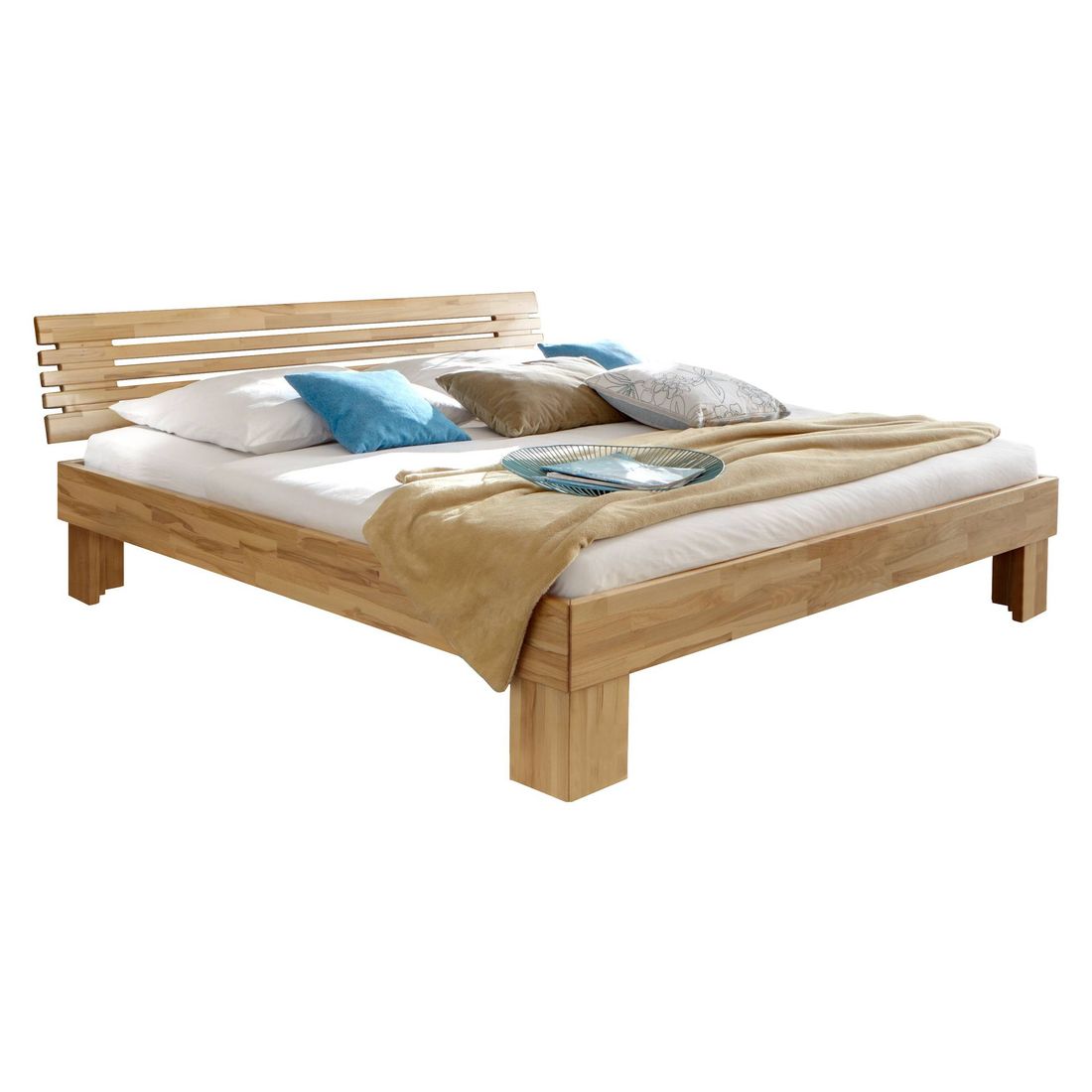 Bett Wood Romance Buche Massivholz