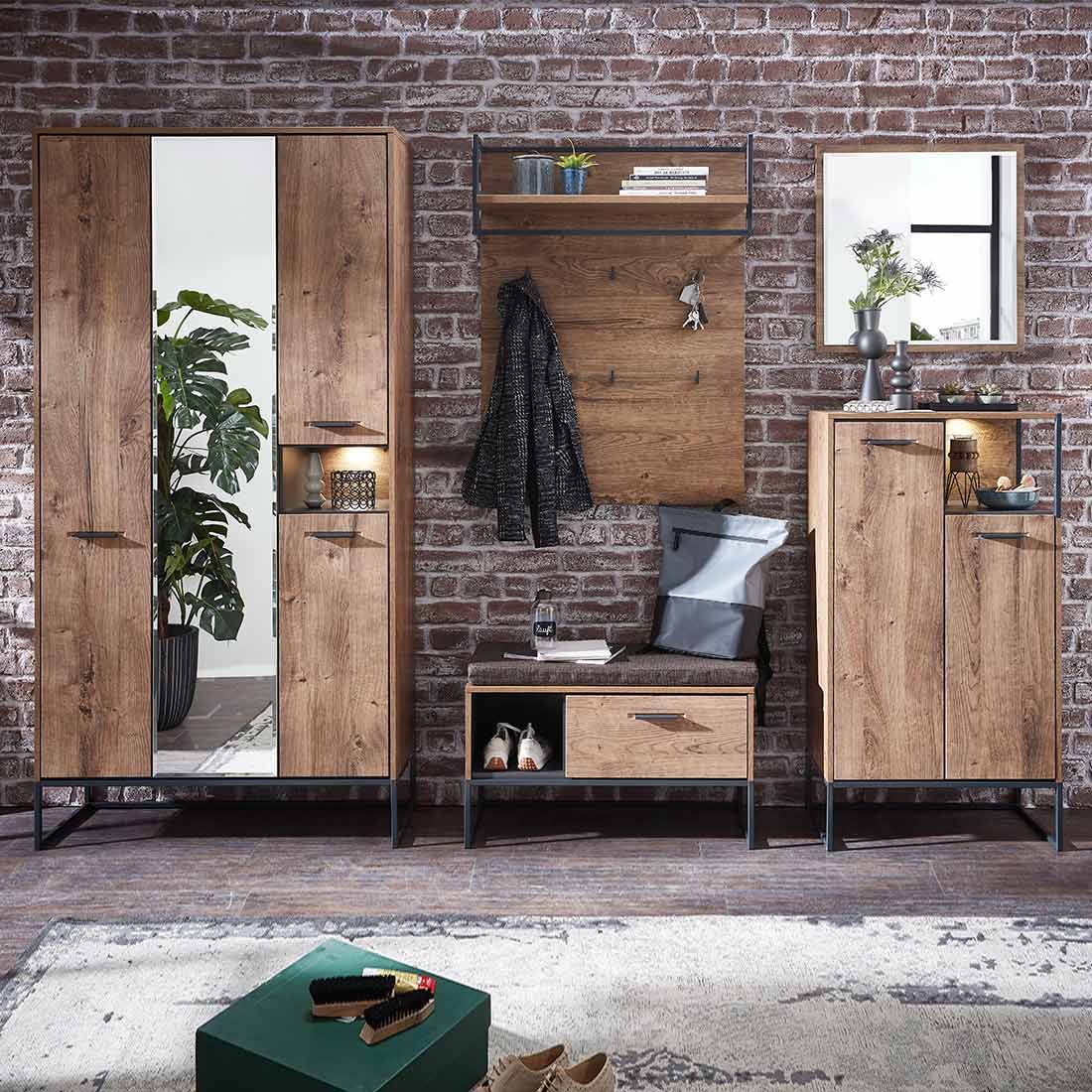Wohnconcept Manhattan Garderobenbank 79x38x50cm