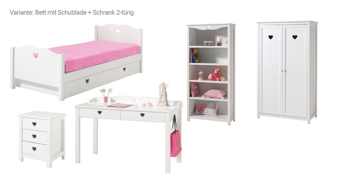 Jugendzimmer Asami 5-teilig