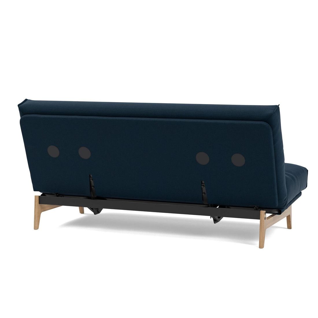 Schlafsofa Atessa Webstoff/Cord mit Lattenrost und Stauraum