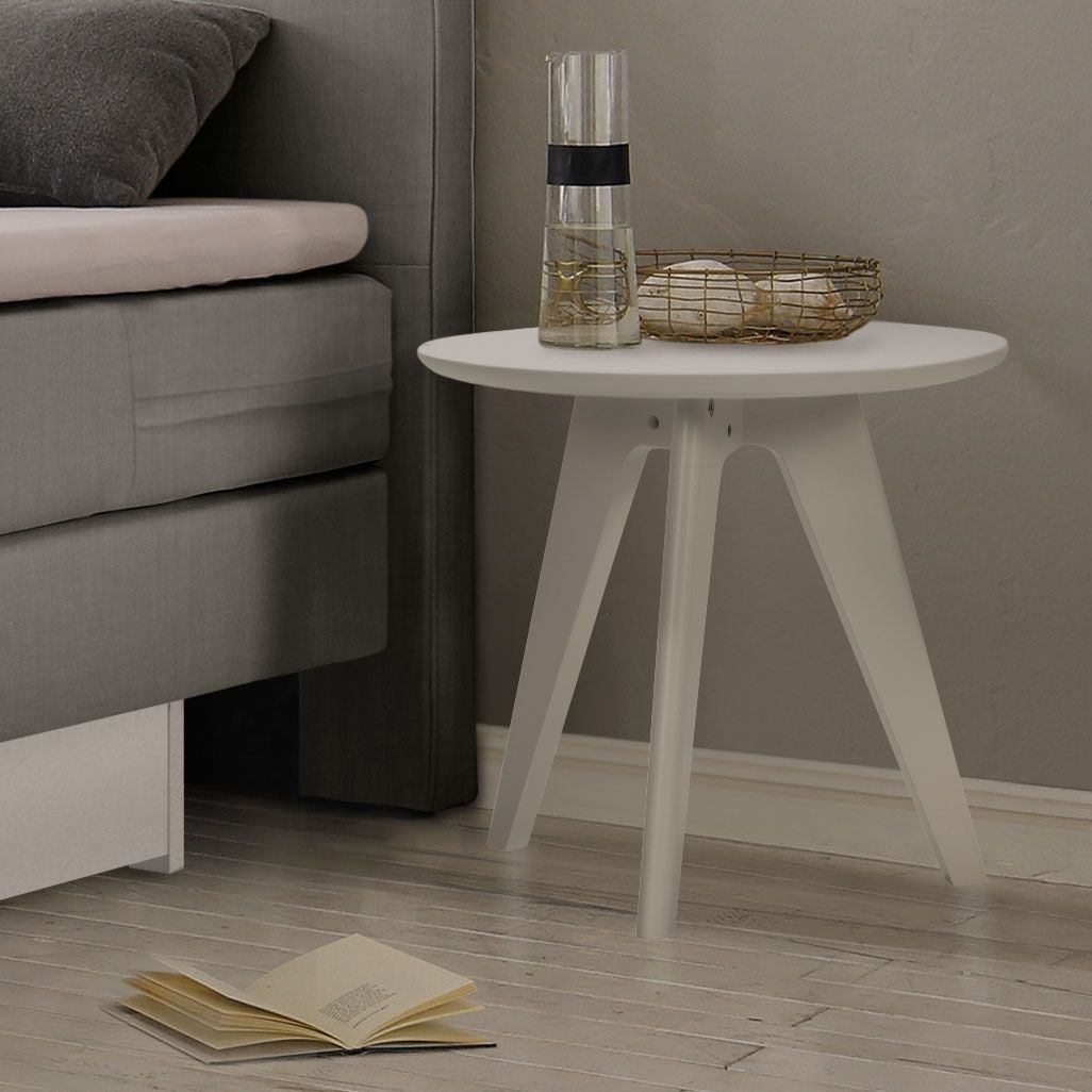 Bett-Beistelltisch Sola Buche Massivholz