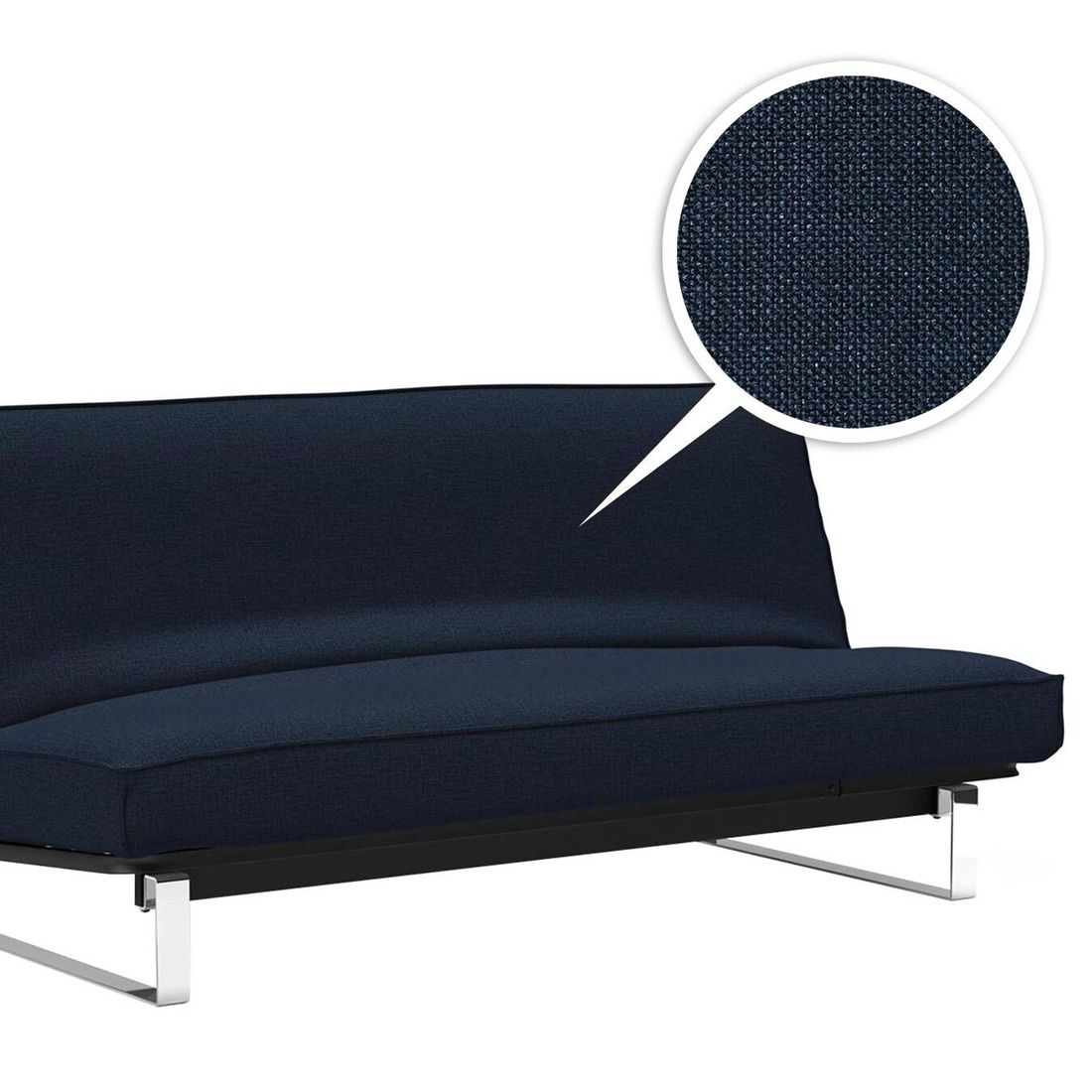 Schlafsofa Astoria Webstoff/Cord mit Lattenrost und Stauraum