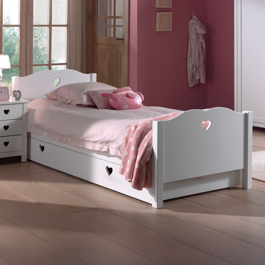Ausziehbett Asami mit Bettschublade
