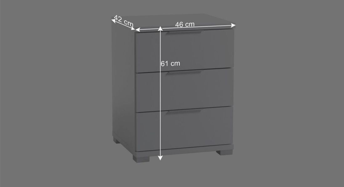 Nachttisch Makan H 61cm