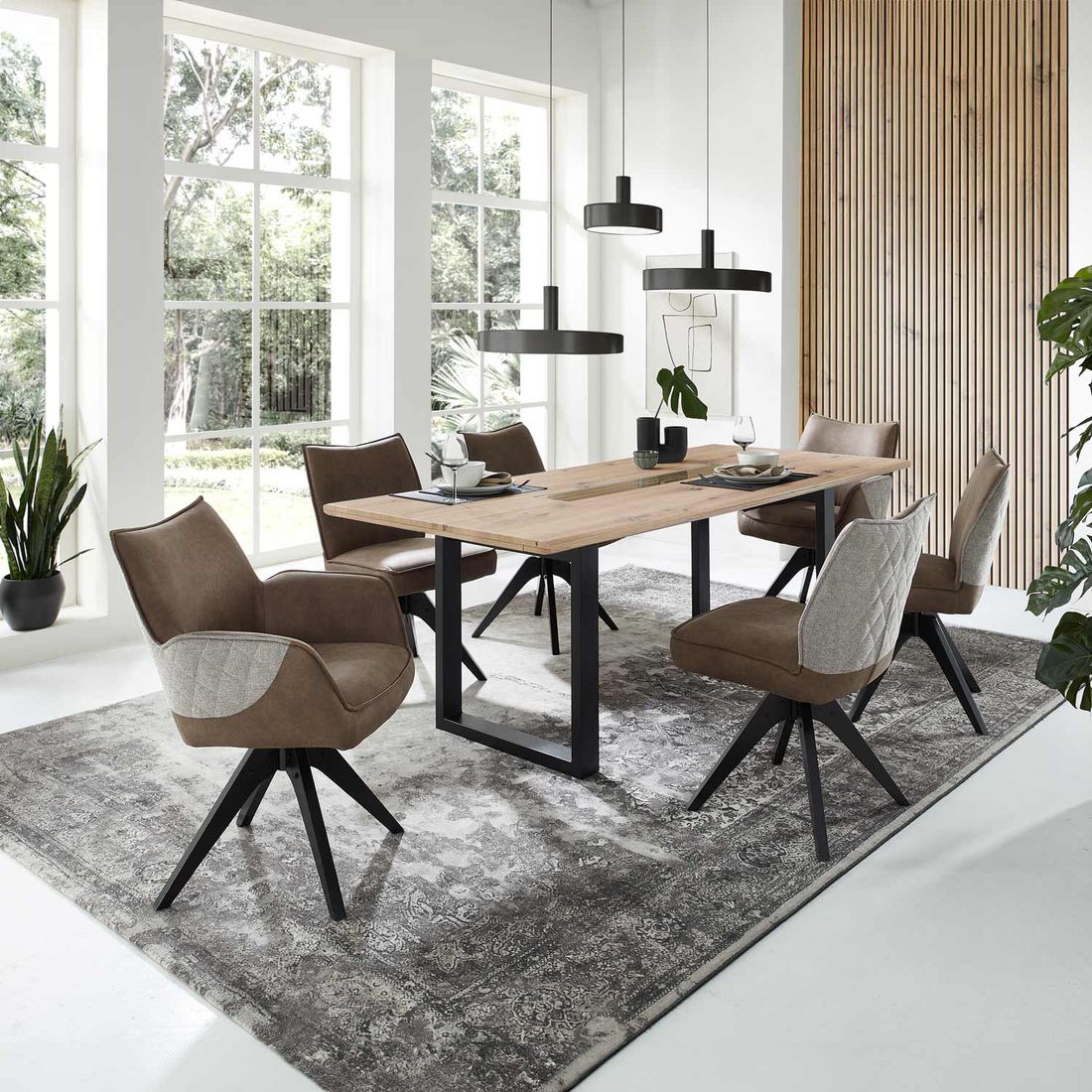Wohnconcept Fresno Esstisch 180x100cm Kufe