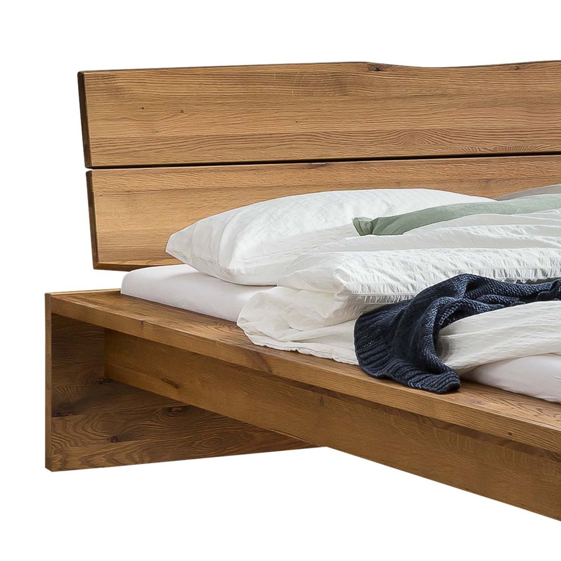 Bett Duranta Wildeiche Massivholz