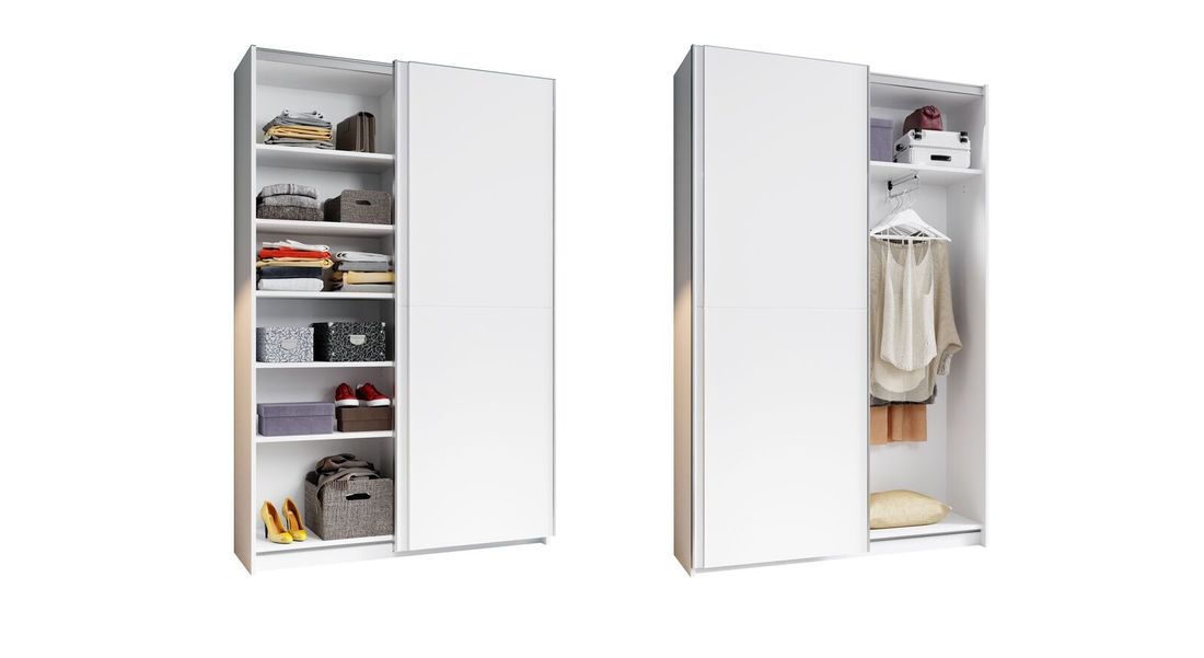 Schwebetüren-Kleiderschrank Nissa