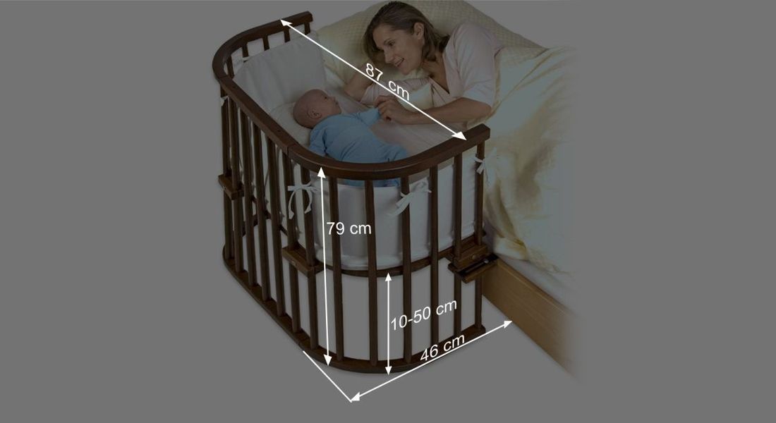 babybay Beistellbett Original Buche Massivholz