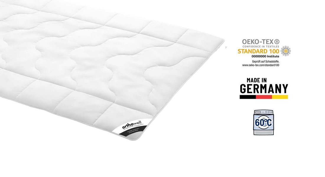 Faser-Bettdecke orthowell Standard normal