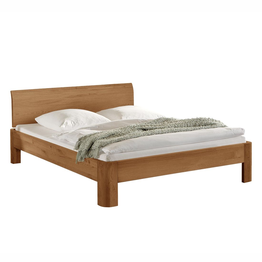 Bett Santa Clara Eiche Massivholz