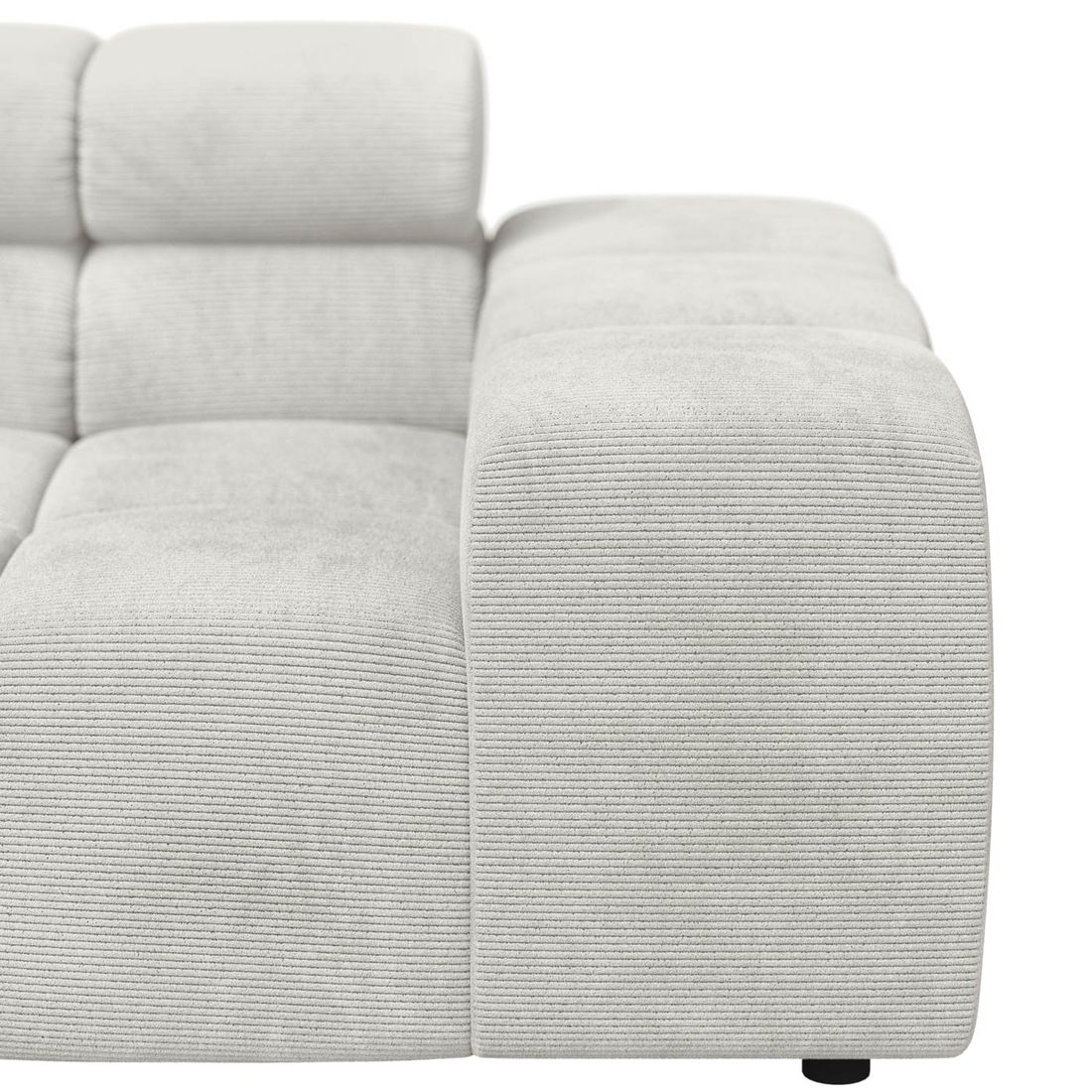 HOMELIV. Ecksofa Charlotta 319x215x82cm Feincord