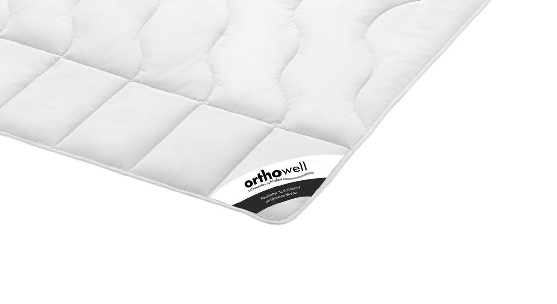 Faser-Bettdecke orthowell Standard extra leicht
