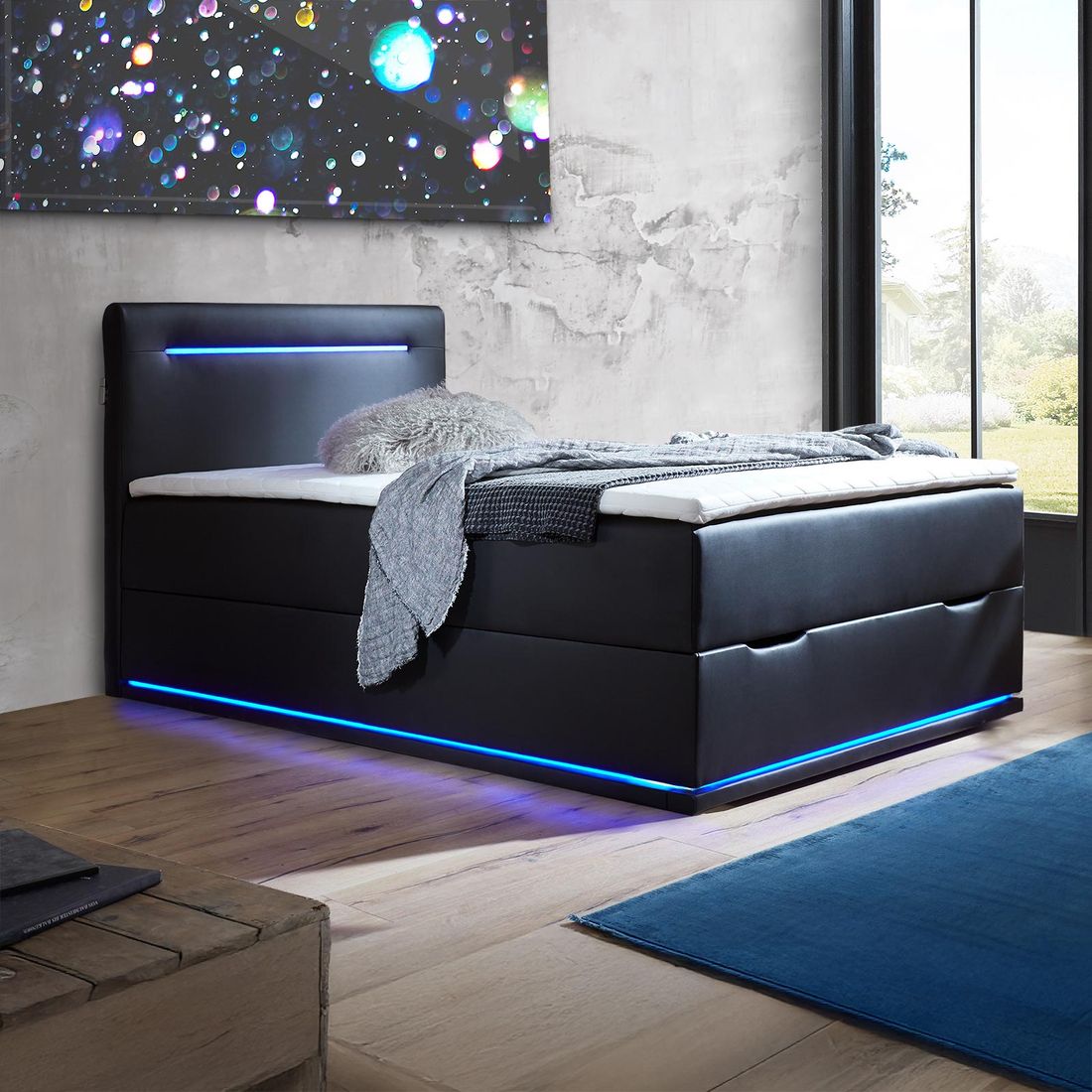 Bettkasten-Boxspringbett Xaya Express