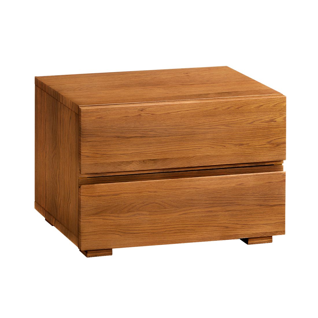 Nachttisch Dunka Eiche Massivholz H 35cm