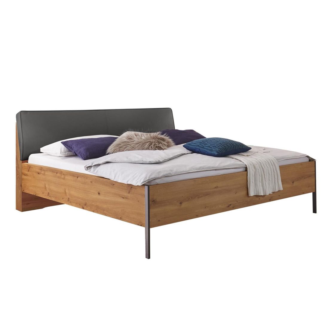 Bett Zenya Komfort Eiche Dekor
