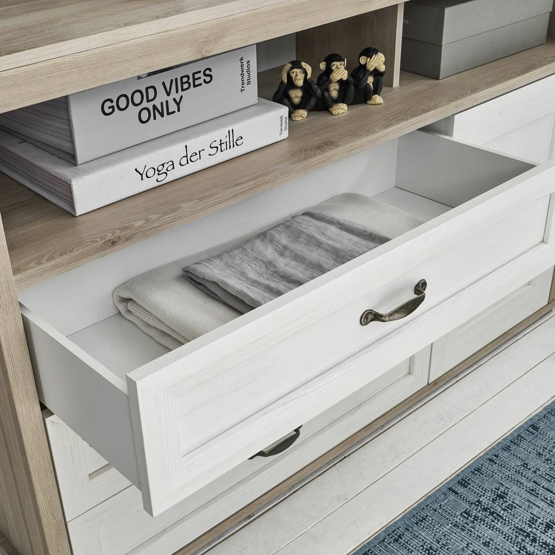 Sideboard Diaro Pinie Dekor mit Schubladen