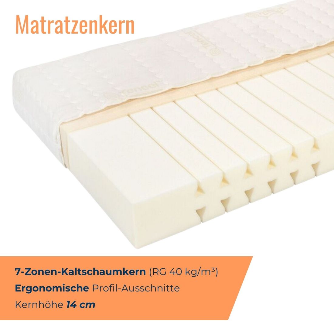 Kaltschaum-Matratze CleverSleep Comfort