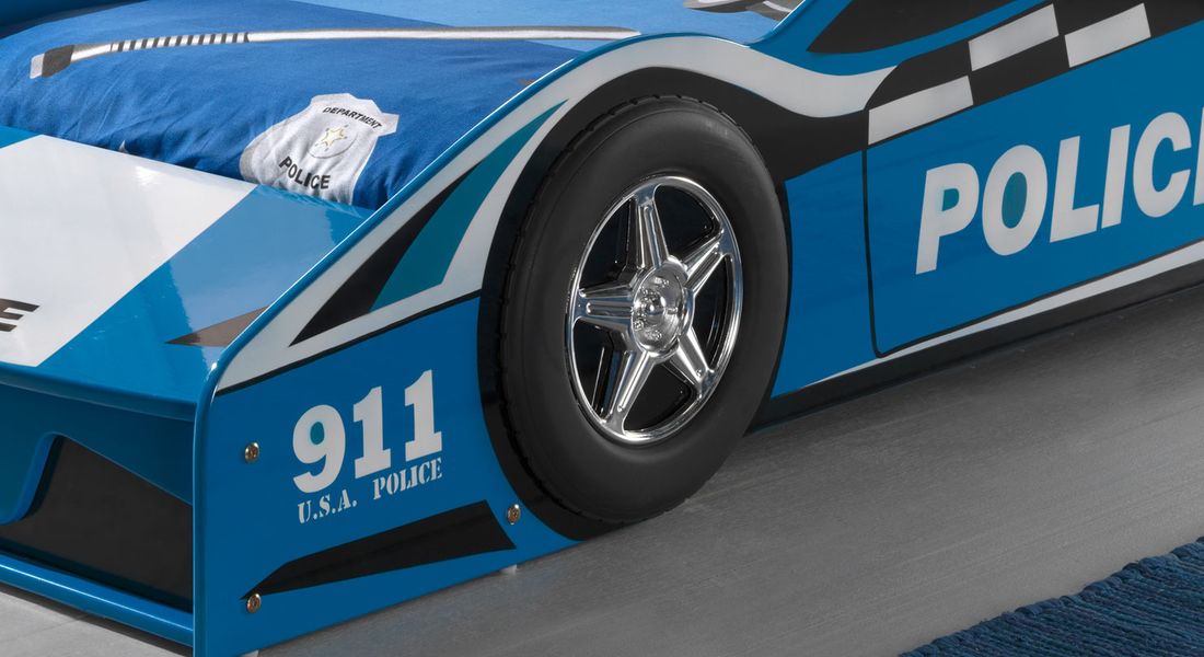Autobett Blue Light mit Lattenrost
