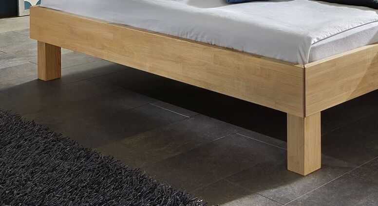 Bett Livenza Kernbuche Massivholz