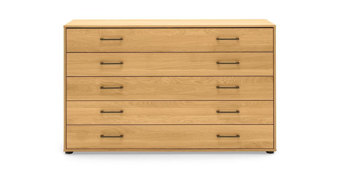 Musterring Sideboard Sorrent Eiche teilmassiv mit Schubladen