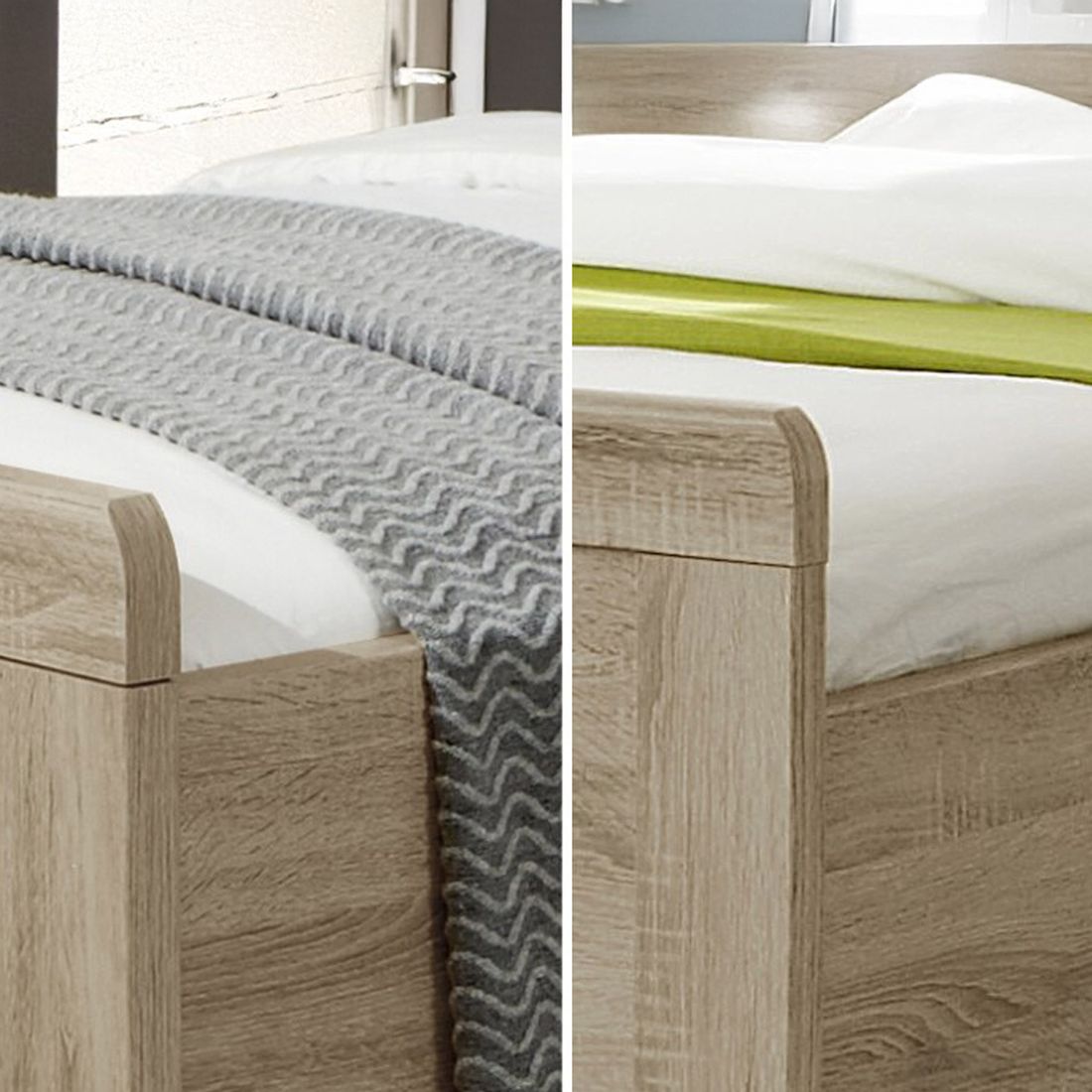 Seniorenbett Palmira Komfort Eiche Dekor