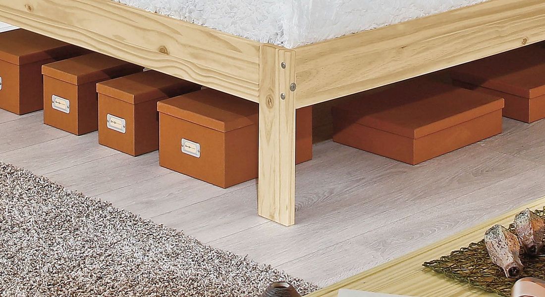 Bett Bregenz Kiefer Massivholz