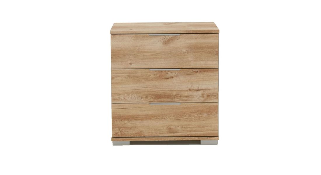 Nachttisch Rovito Eiche Dekor H 58cm