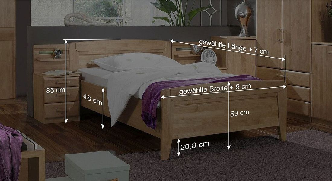 Seniorenbett Sanando