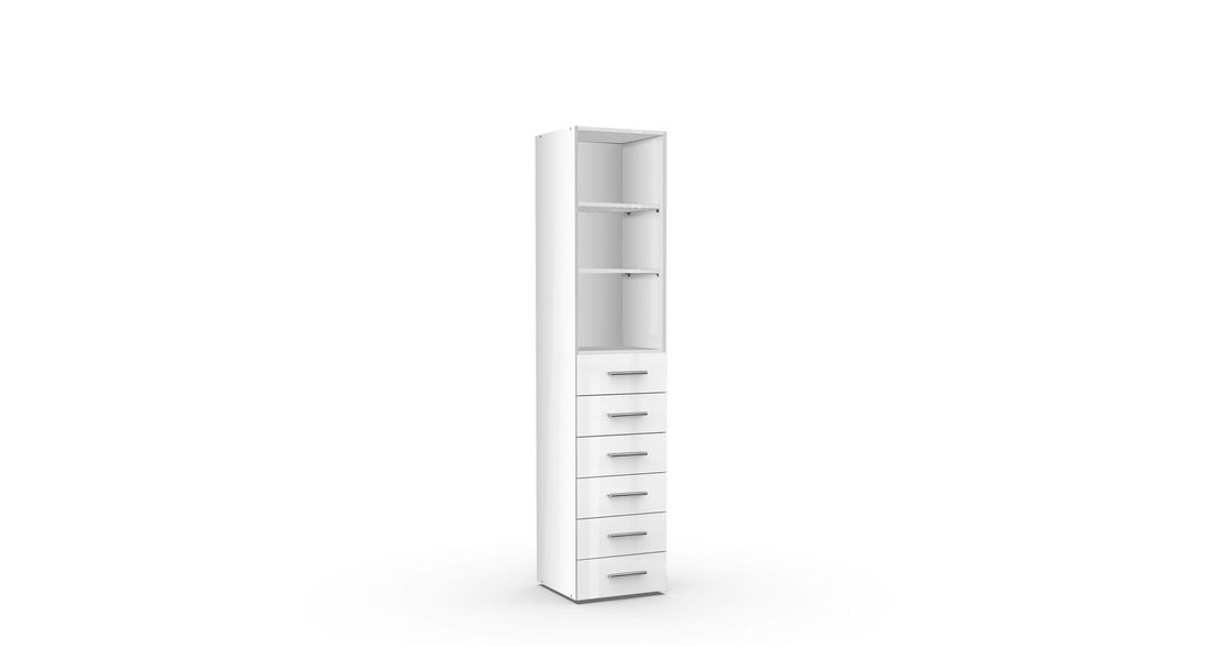 Drehtüren-Kleiderschrank Divisa