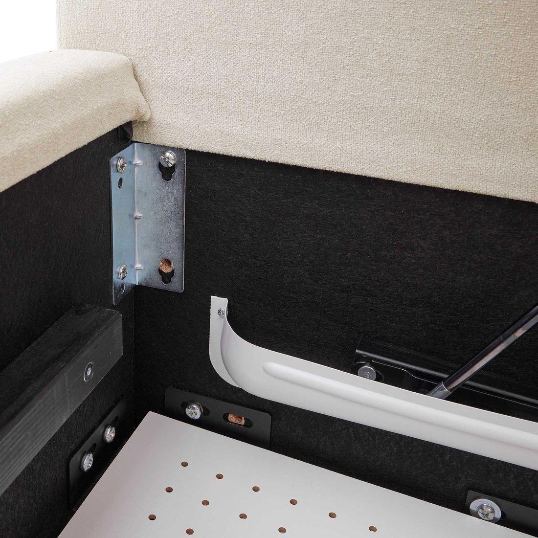 Musterring Polsterbett JustB! SC 200 Komfort Webstoff mit Bettkasten und Lattenrost
