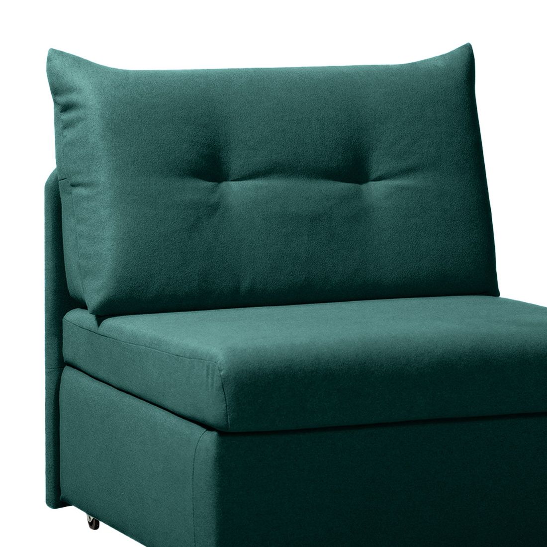 Schlafsessel Retford Webstoff/Velours mit Bettkasten