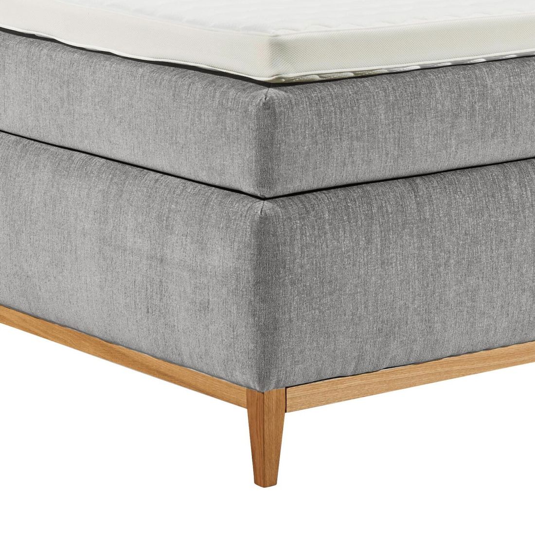 Boxspringbett Jared Microvelours 180x200cm