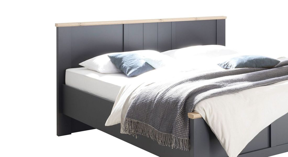 Bett Doriga Komfort Eiche Dekor