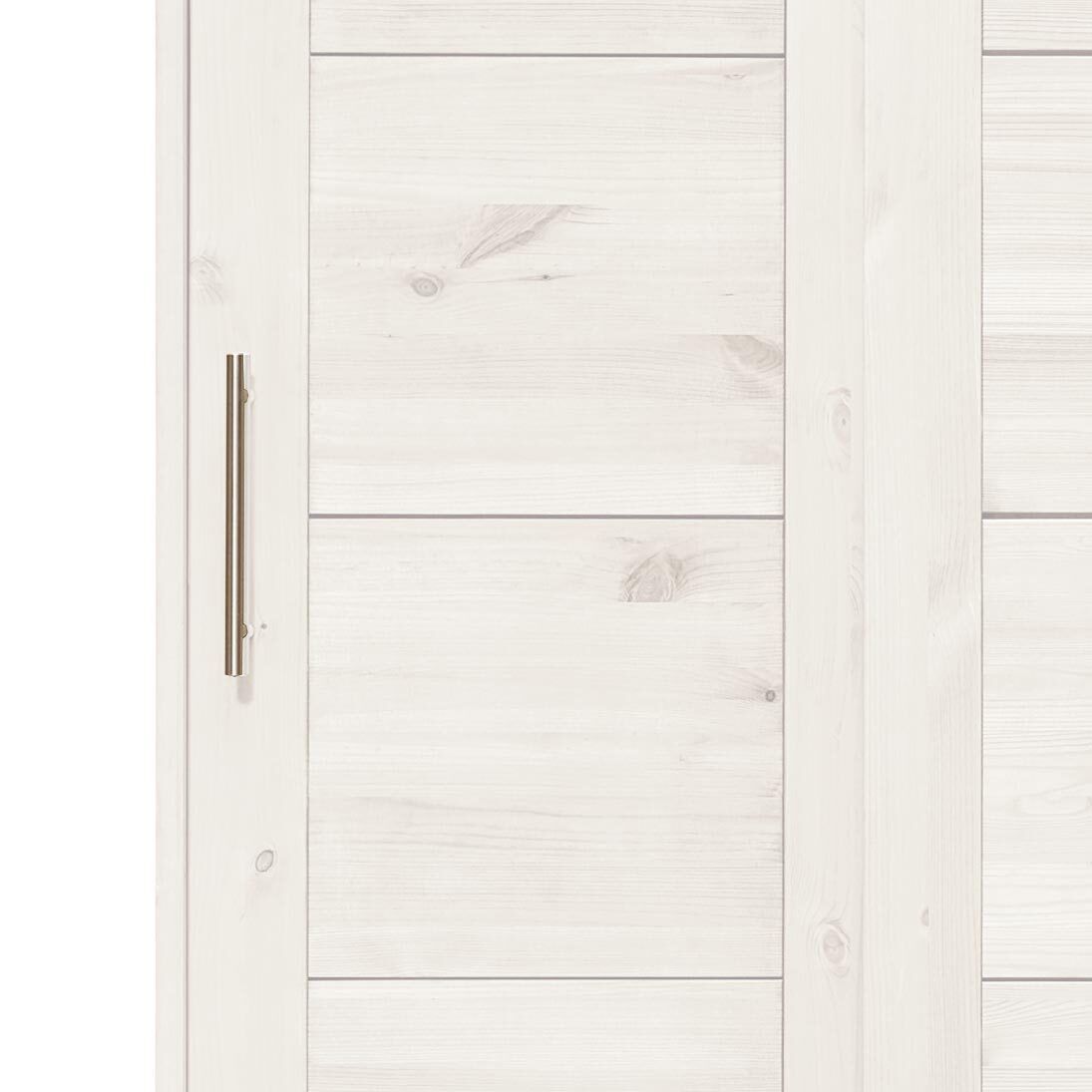 Schiebetüren-Kleiderschrank Kids Paradise Kiefer Massivholz mit Innenausstattung H 200cm
