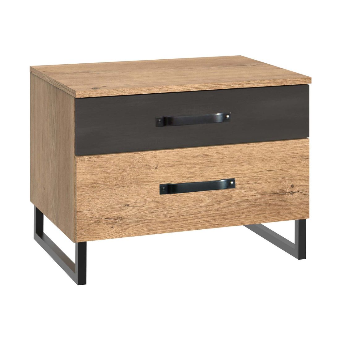 Nachttisch Lakewood Eiche Dekor H 47cm