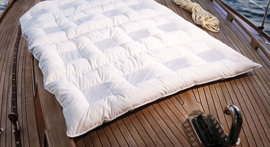 Daunen-Bettdecke clima balance comfort medium