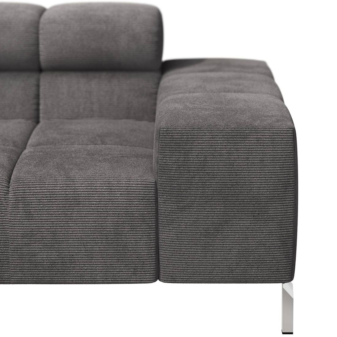 HOMELIV. Ecksofa Cambridge 321x216x85cm Feincord