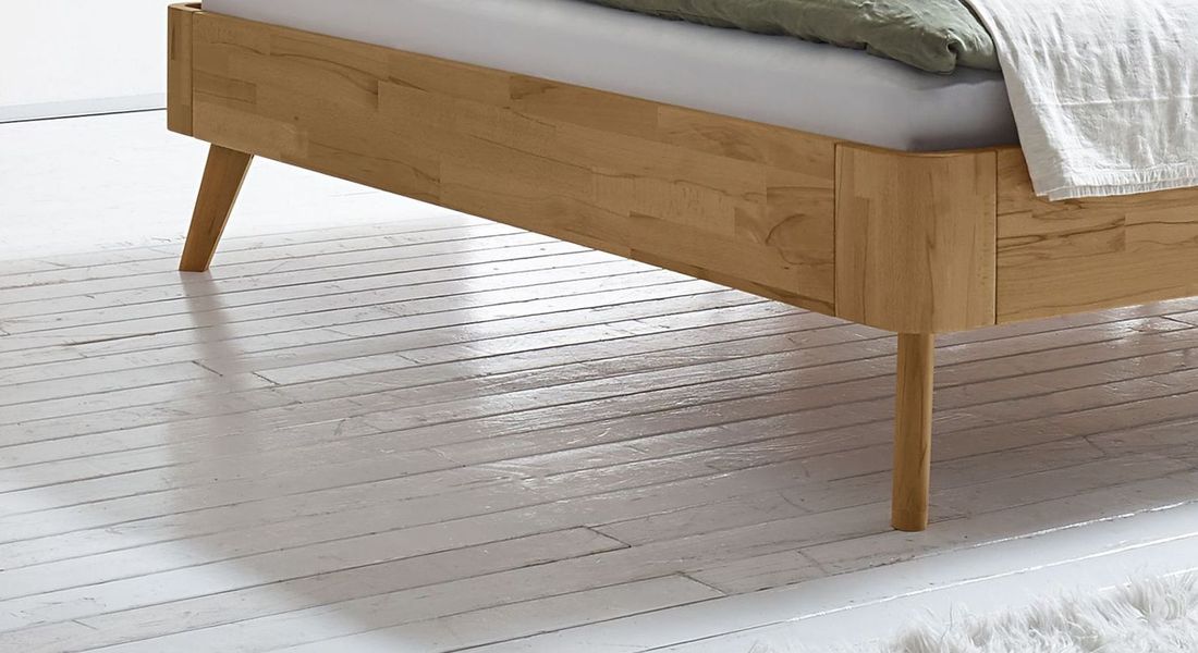 Bett Minoa Kernbuche Massivholz