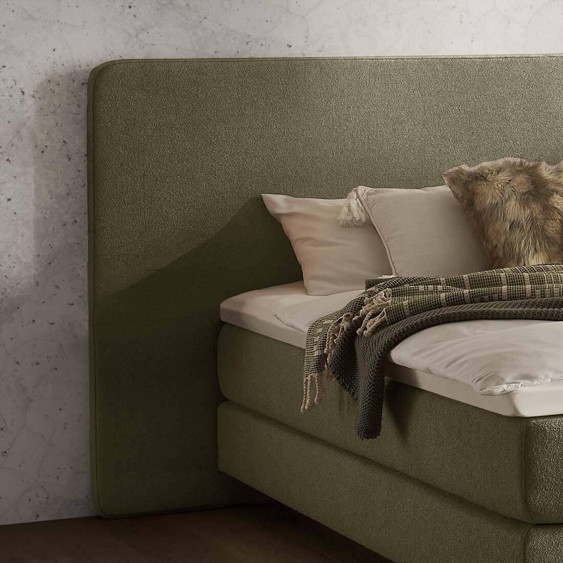 Boxspringbett Siven Strukturstoff
