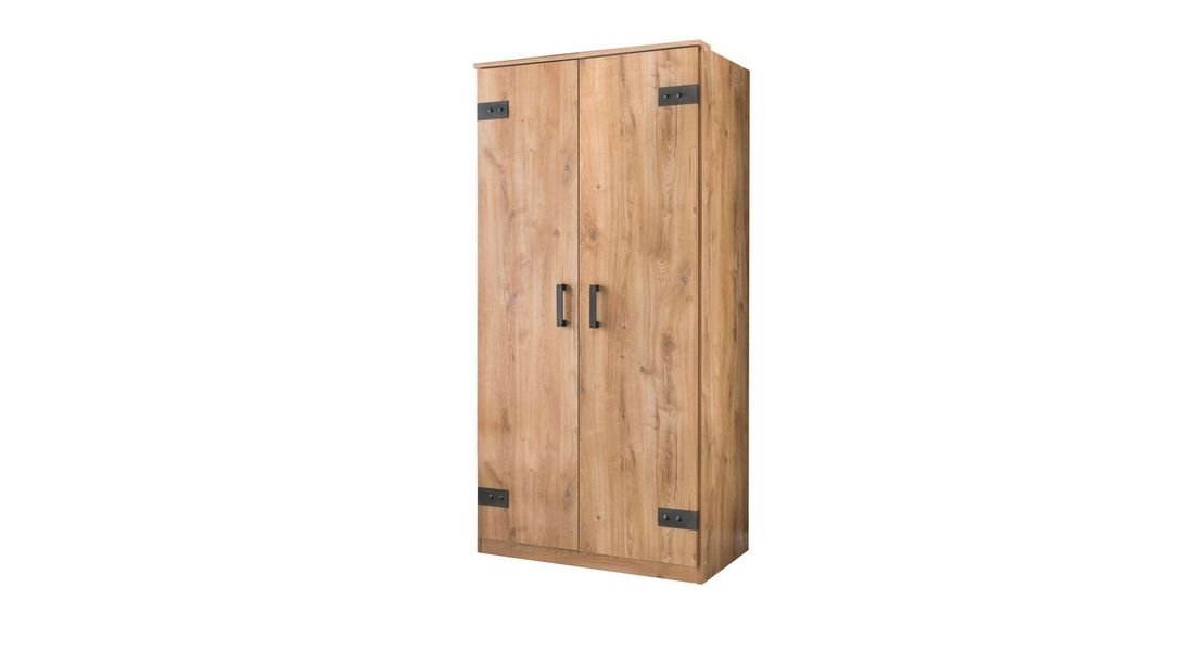 Drehtüren-Kleiderschrank Nolan