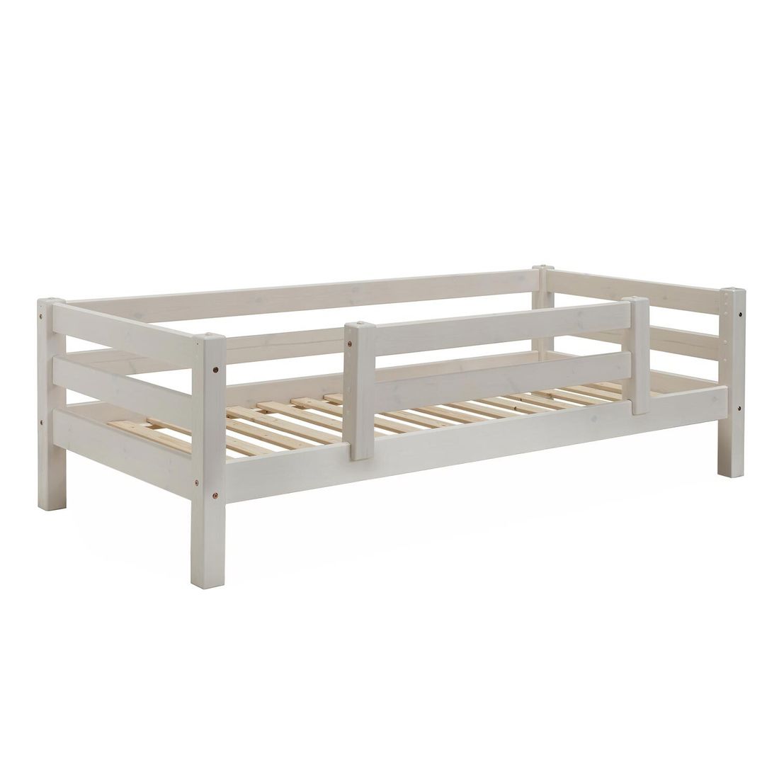 Bett Kids Paradise Kiefer Massivholz mit Lattenrost 90x200 cm