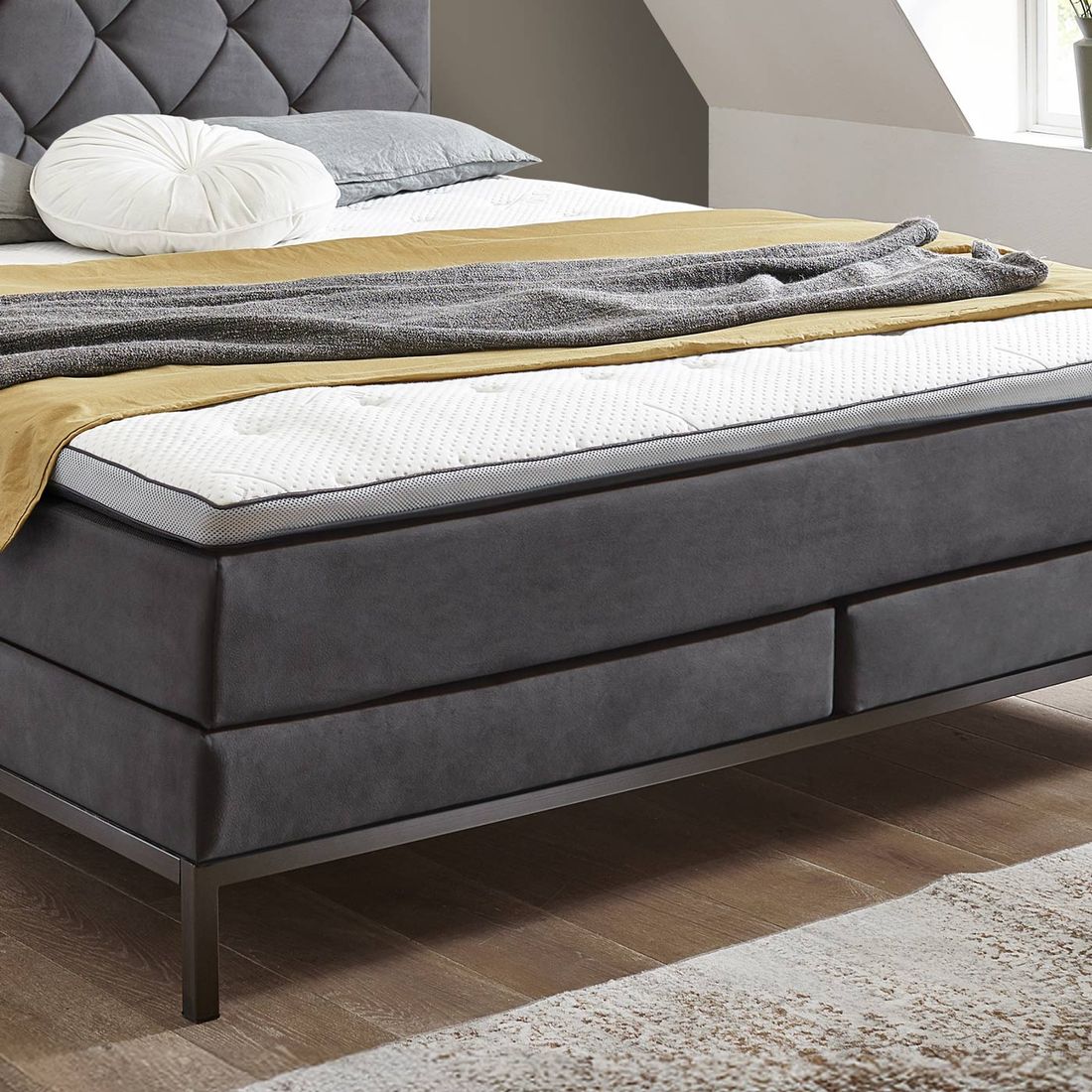 Boxspringbett Junis Kunstleder