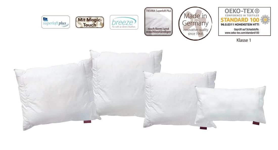 Centa-Star Markenfaser-Kissen Vital Plus Waschmich Plus