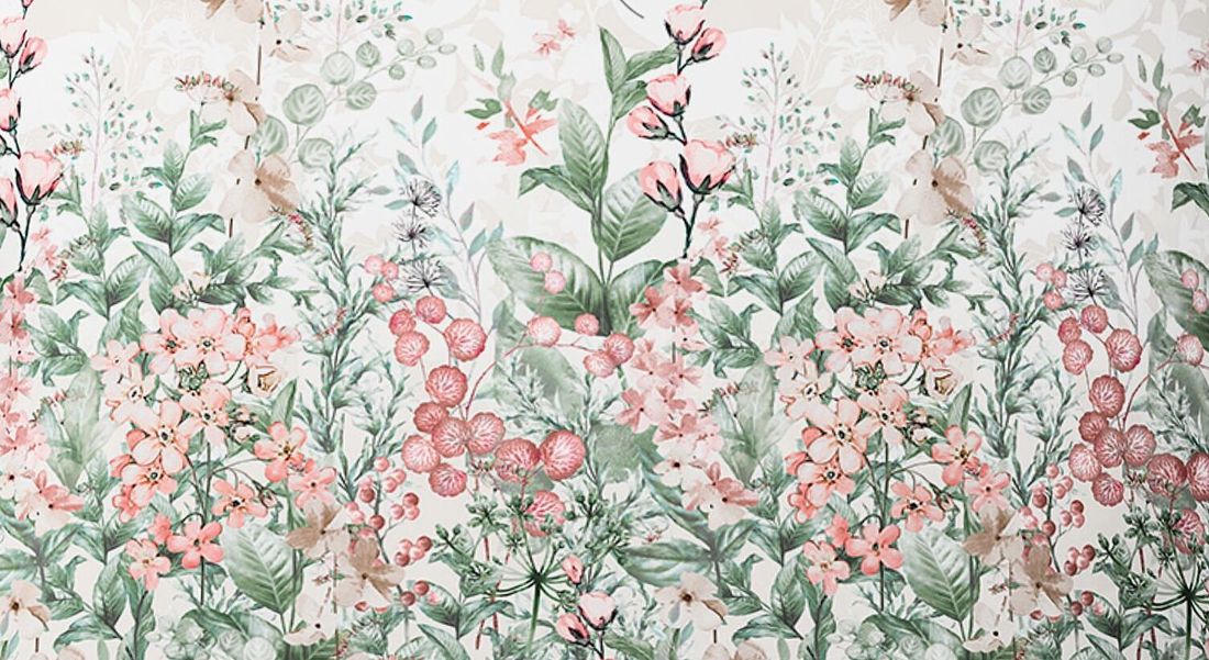 Kleine Wolke Mako-Satin-Bettwäsche Jardin