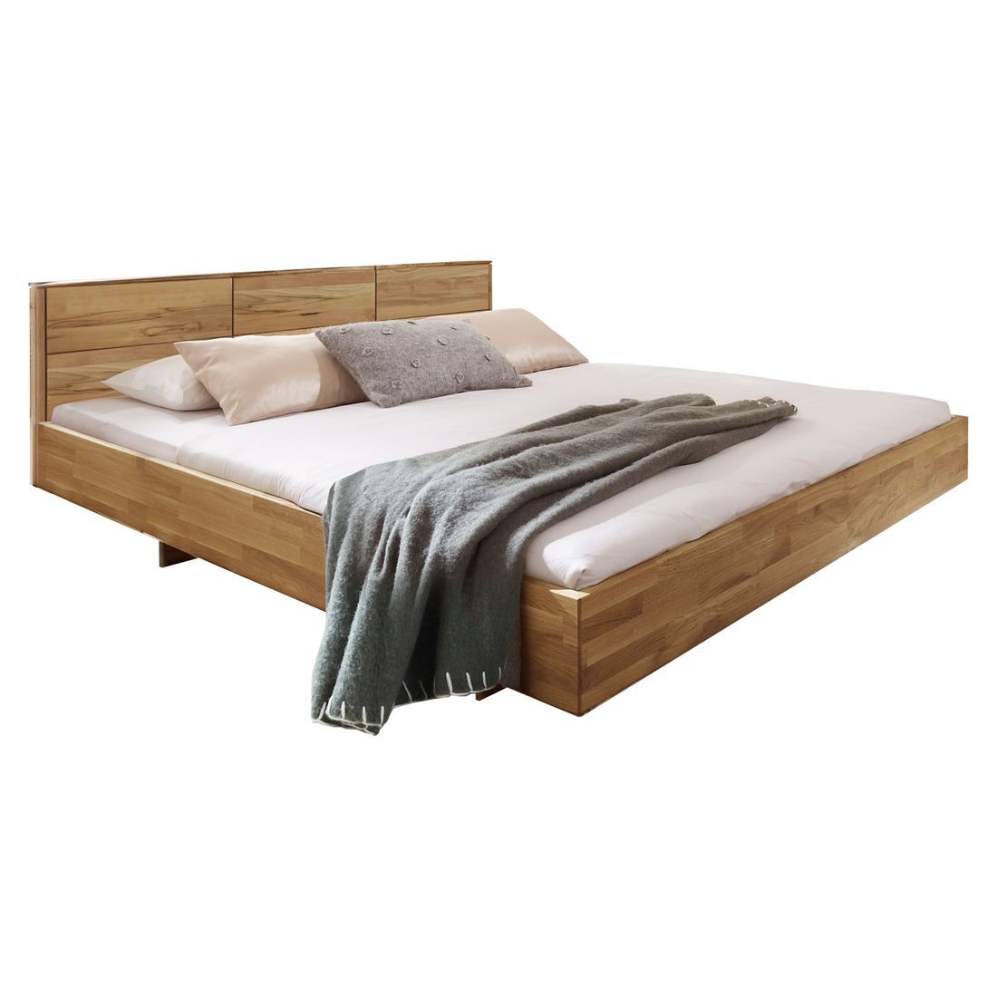 Bett Rosso Komfort Kernbuche Massivholz