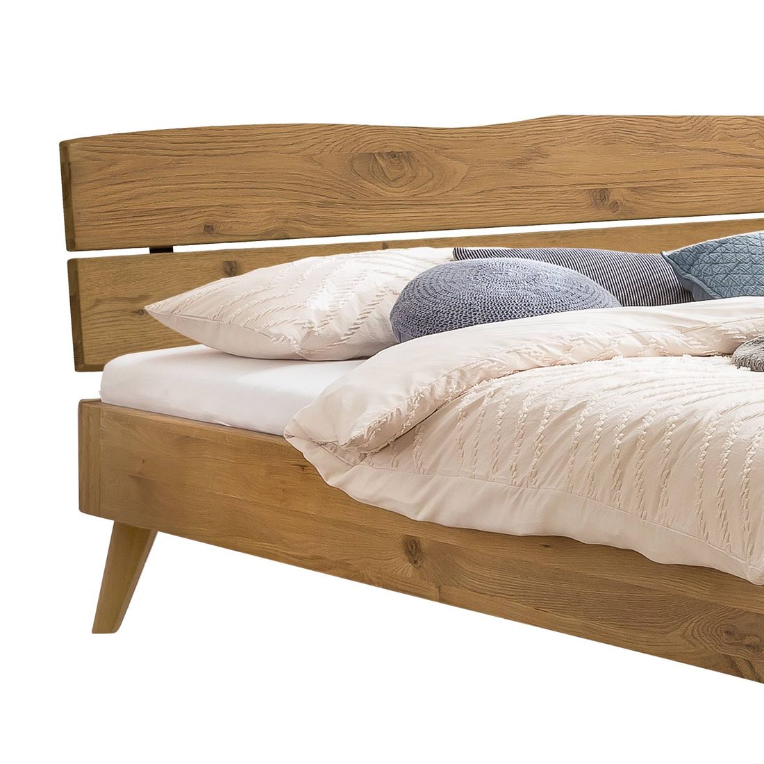 Bett Sidna Wildeiche Massivholz