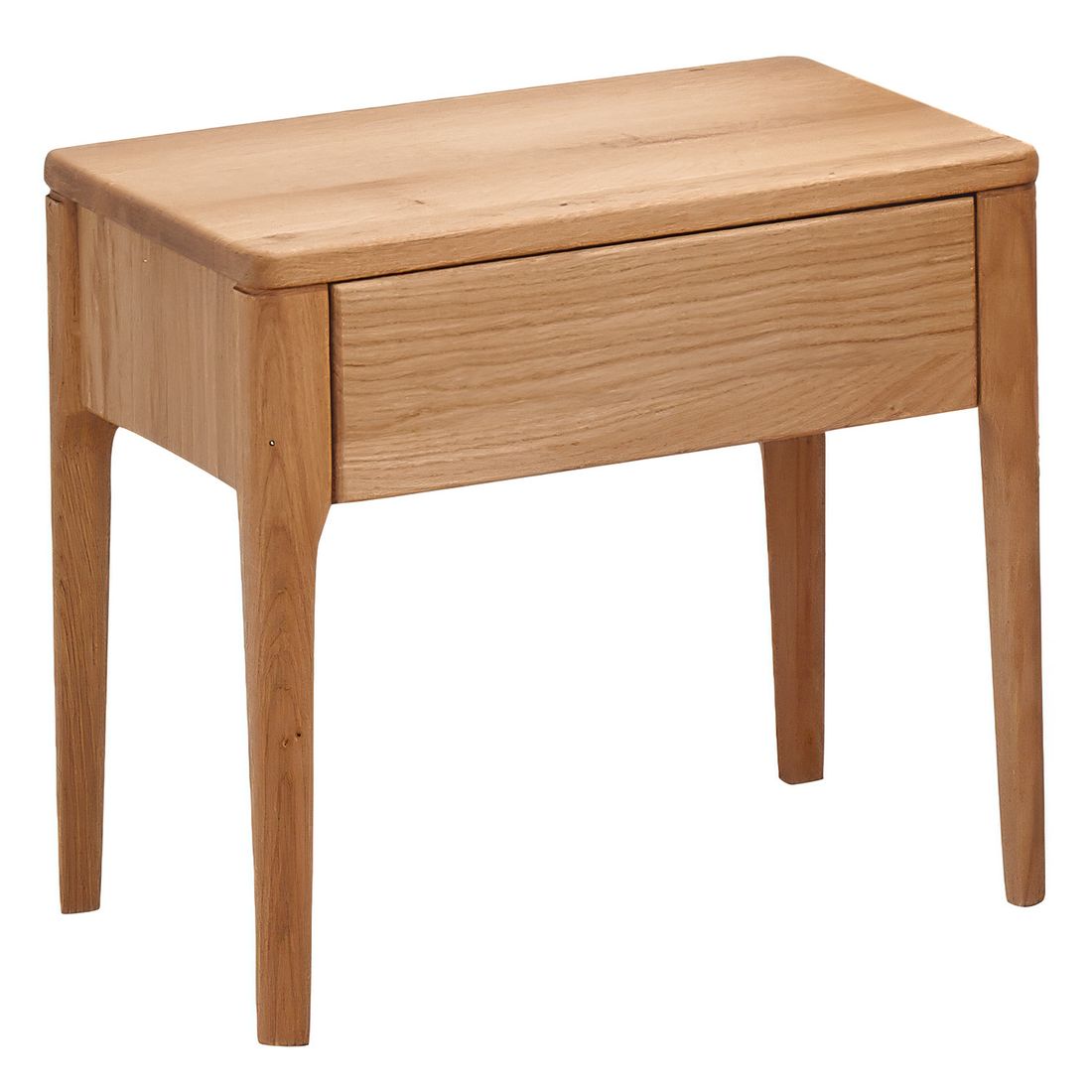 Nachttisch Sana Wildeiche Massivholz H 43cm metallfrei