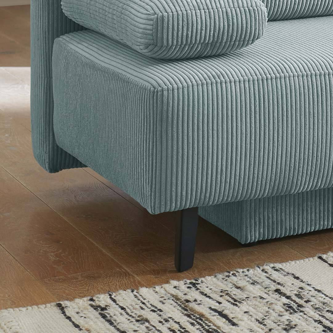 Schlafsofa Peluca Cord mit Bettkasten
